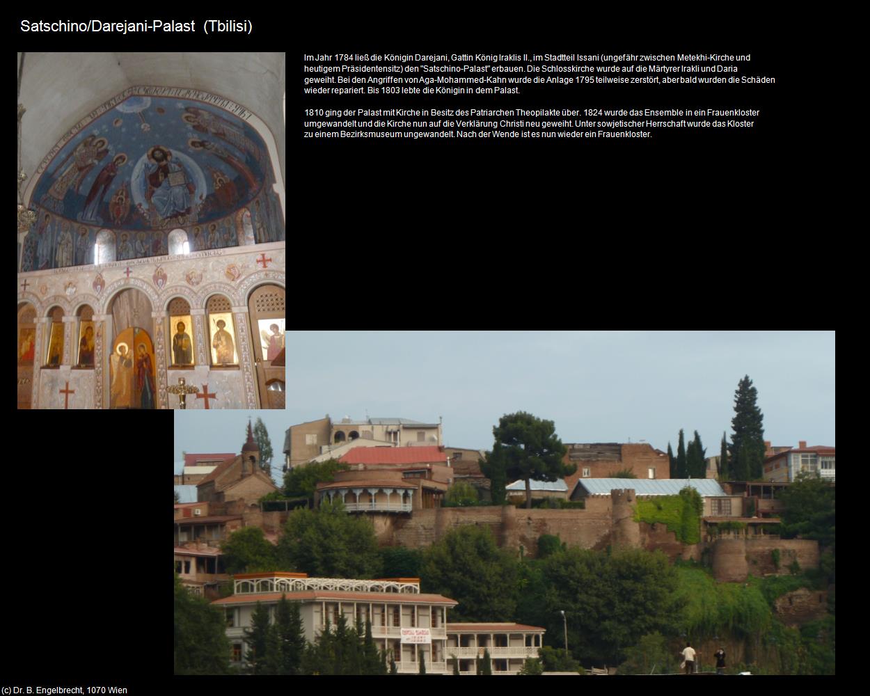 Satschino/Darejani-Palast   (Tbilisi/Tiflis) in GEORGIEN