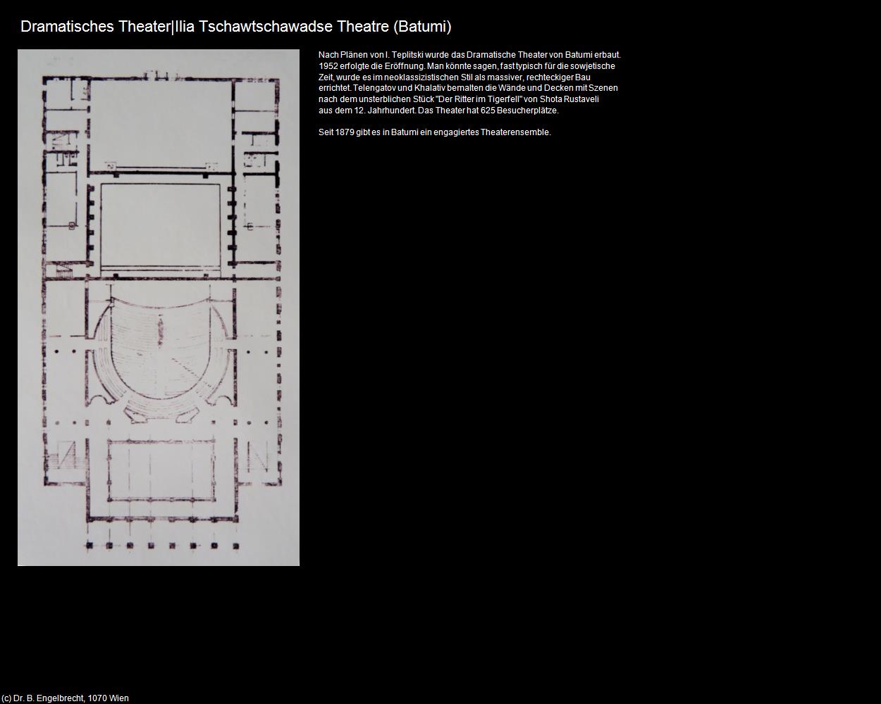 Dramatisches Theater|Ilia Tschawtschawadse Theatre (Batumi) in GEORGIEN