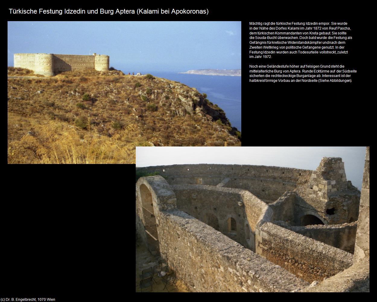 Türkische Festung Idzedin (Kalami) (Apokoronas) in KRETA und SANTORIN