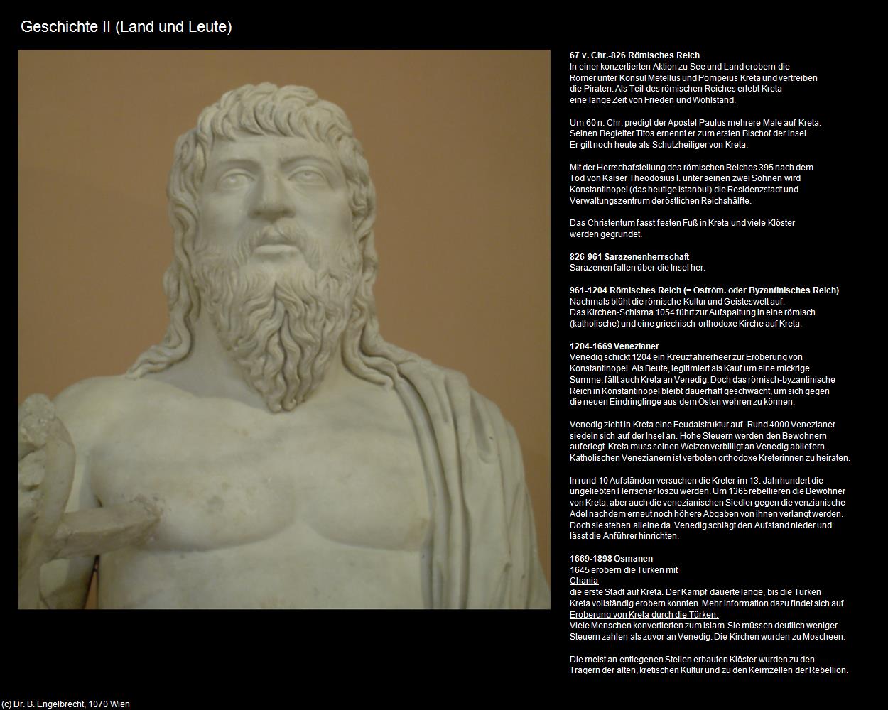 Geschichte II (+Geschichte) in KRETA und SANTORIN(c)B.Engelbrecht