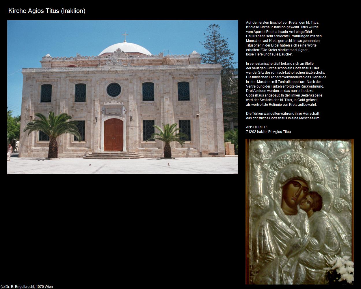 Kirche Agios Titus  (Iraklion) in KRETA und SANTORIN