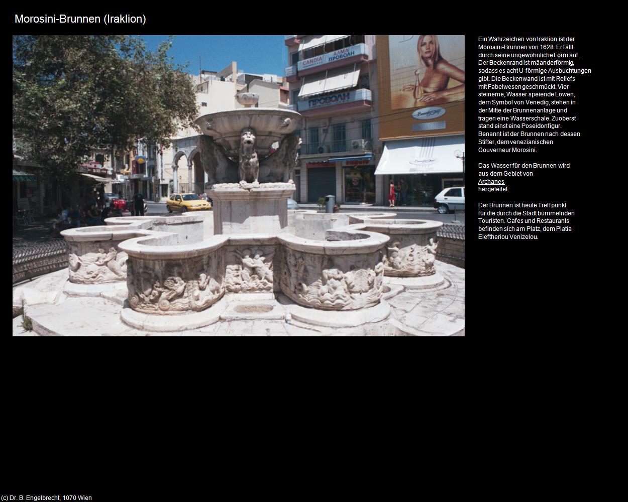 Morosini-Brunnen (Iraklion) in KRETA und SANTORIN(c)B.Engelbrecht