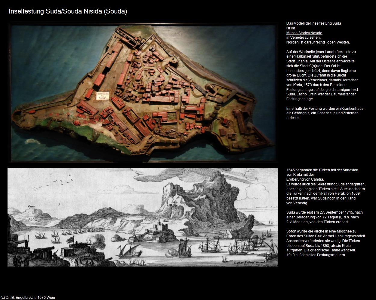 Inselfestung Suda (Souda) in KRETA und SANTORIN(c)B.Engelbrecht