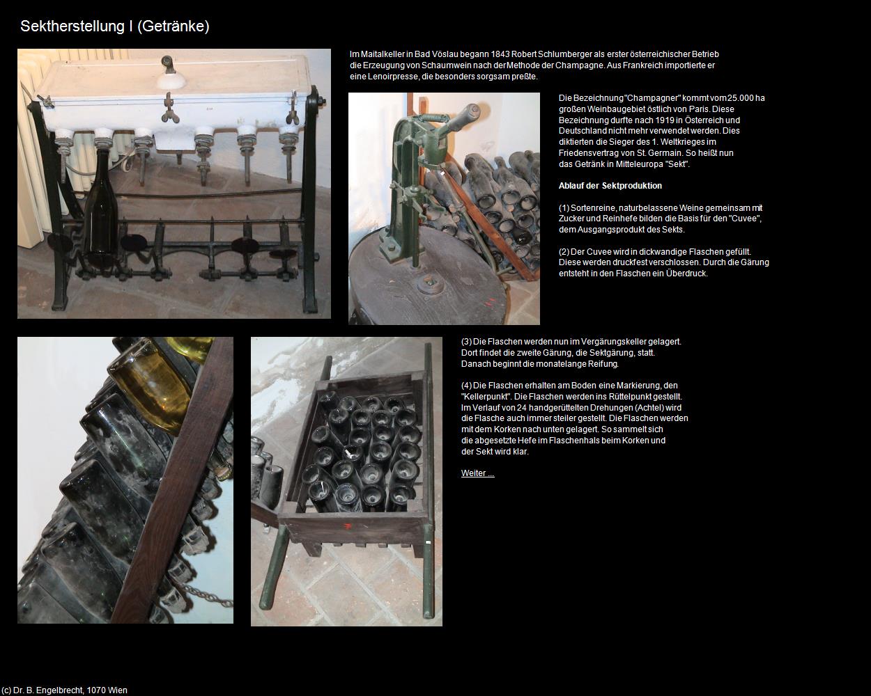 Sektherstellung I (Sektherstellung) in Leben-und-Arbeiten-einst(c)B.Engelbrecht
