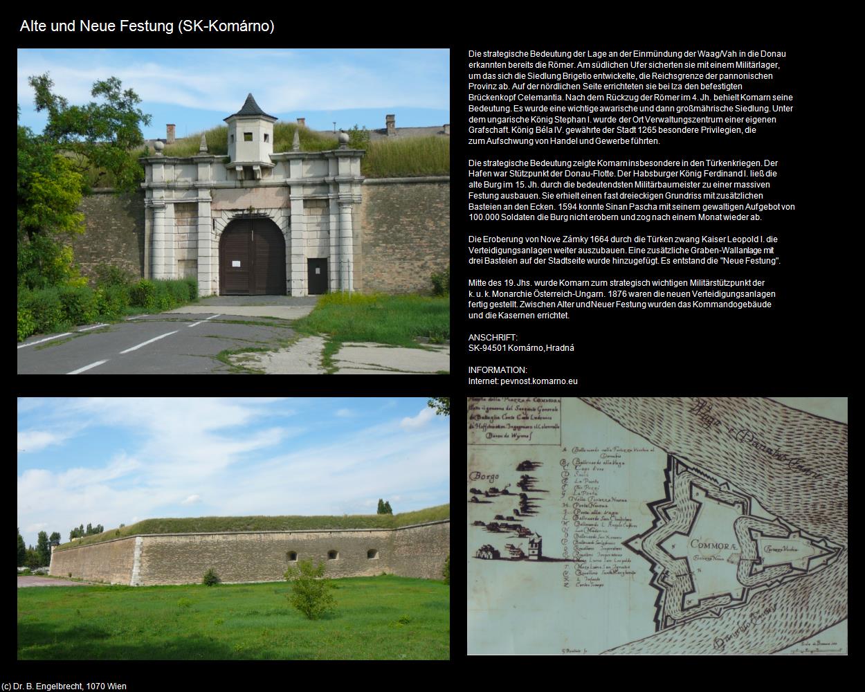 Alte und Neue Festung (SK-Komárno) (Komárom) in Kulturatlas-UNGARN