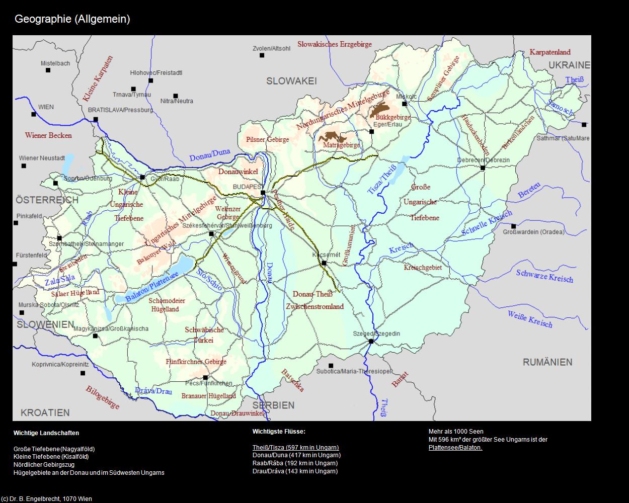 Geographie (+Land und Leute) in Kulturatlas-UNGARN(c)B.Engelbrecht
