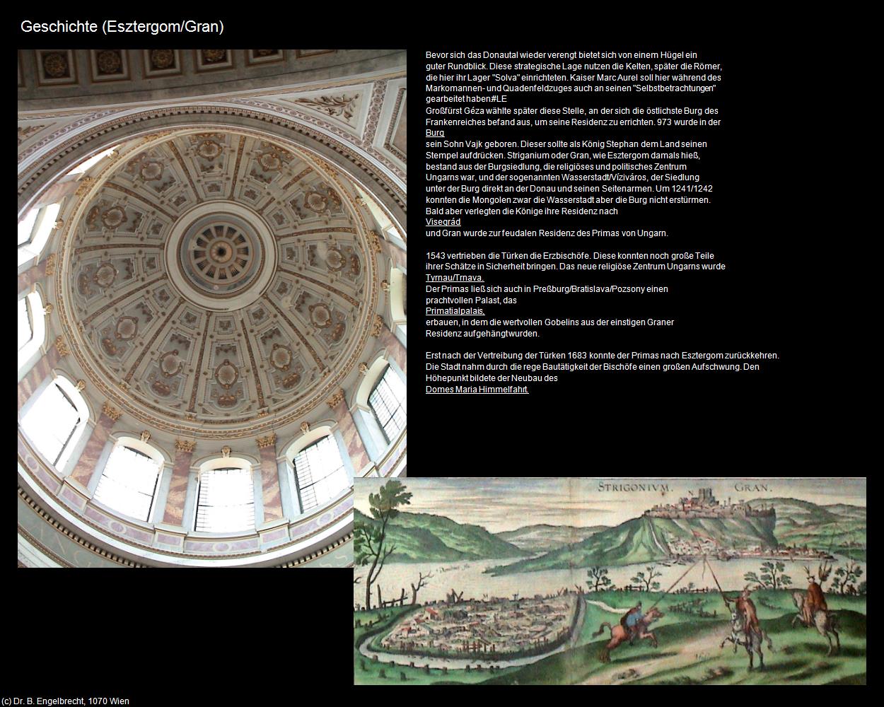 Geschichte (Esztergom/Gran) in Kulturatlas-UNGARN(c)B.Engelbrecht