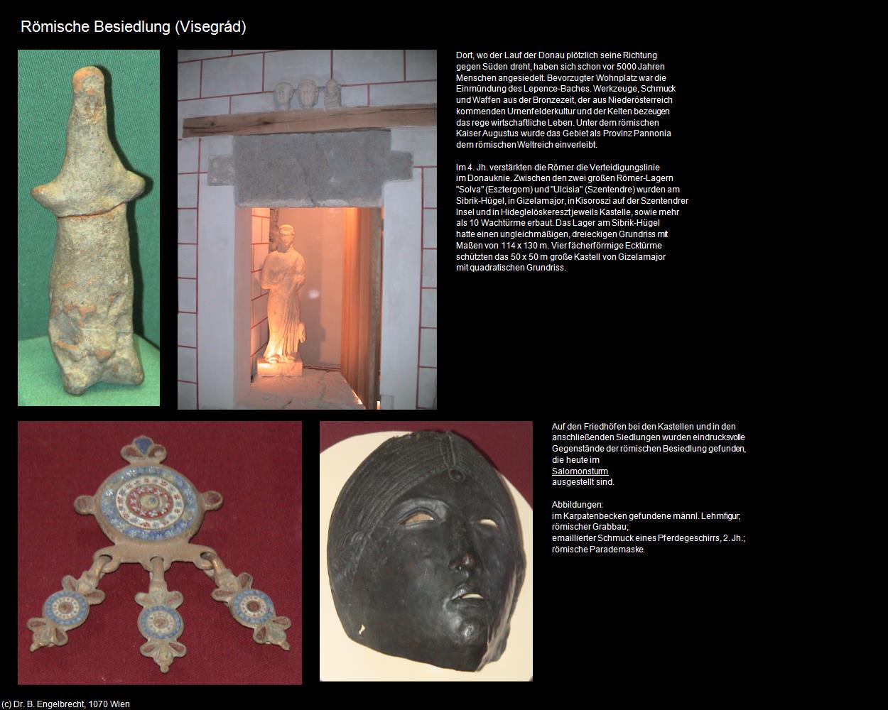 Römische Besiedlung (Visegrád) in Kulturatlas-UNGARN(c)B.Engelbrecht