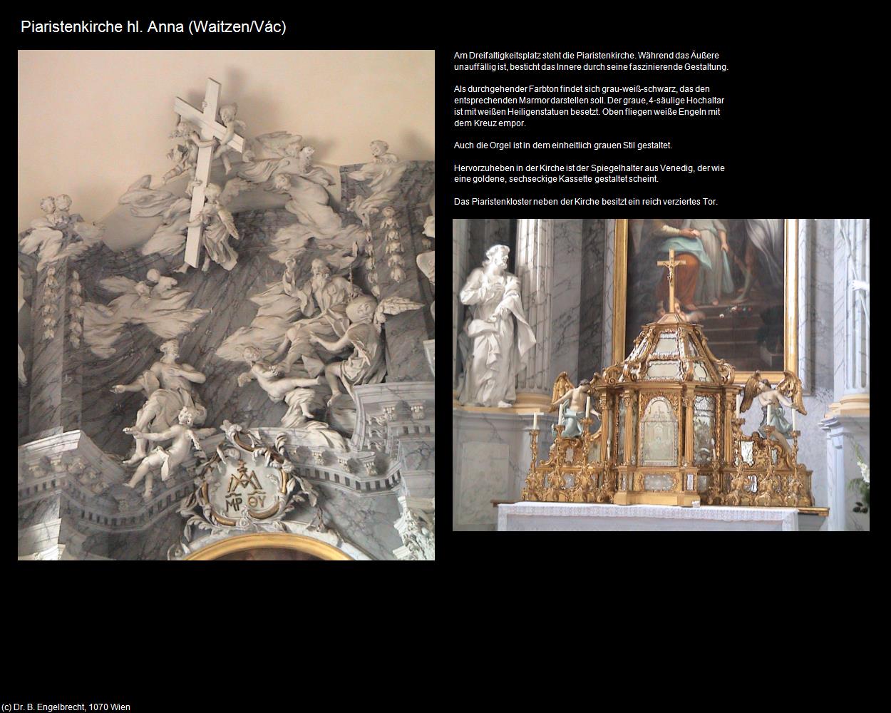 Piaristenkirche hl. Anna (Vác/Waitzen) in Kulturatlas-UNGARN