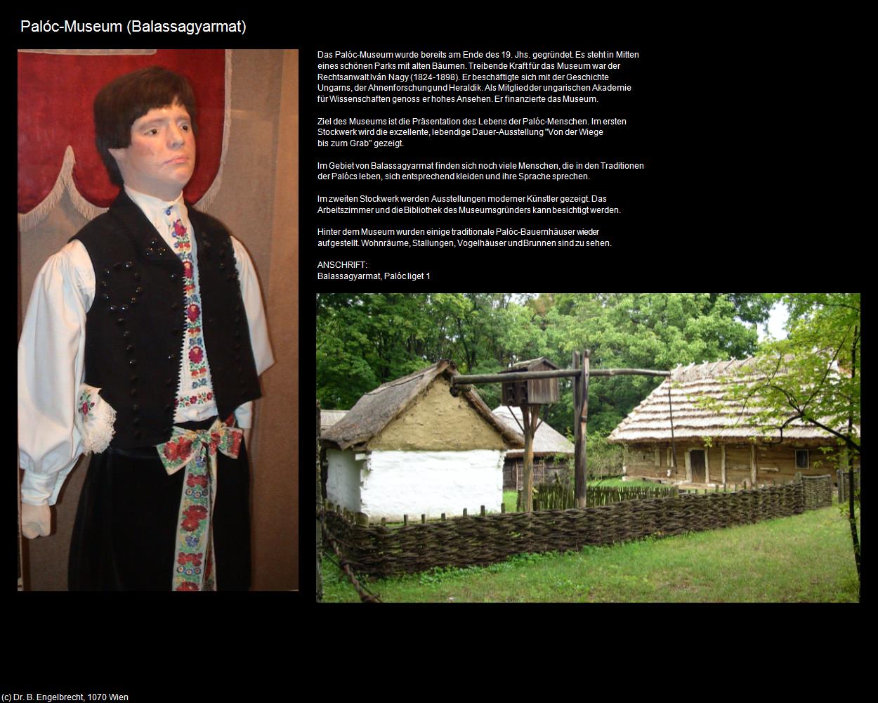 Palóc-Museum (Balassagyarmat) in Kulturatlas-UNGARN