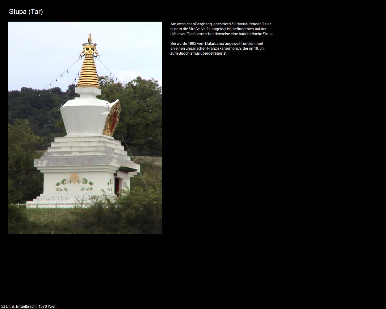 Stupa (Tar) in Kulturatlas-UNGARN