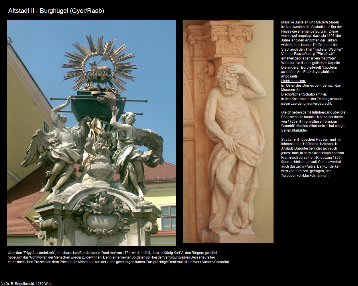 Altstadt II - Burghügel (Györ/Raab) in Kulturatlas-UNGARN(c)B.Engelbrecht