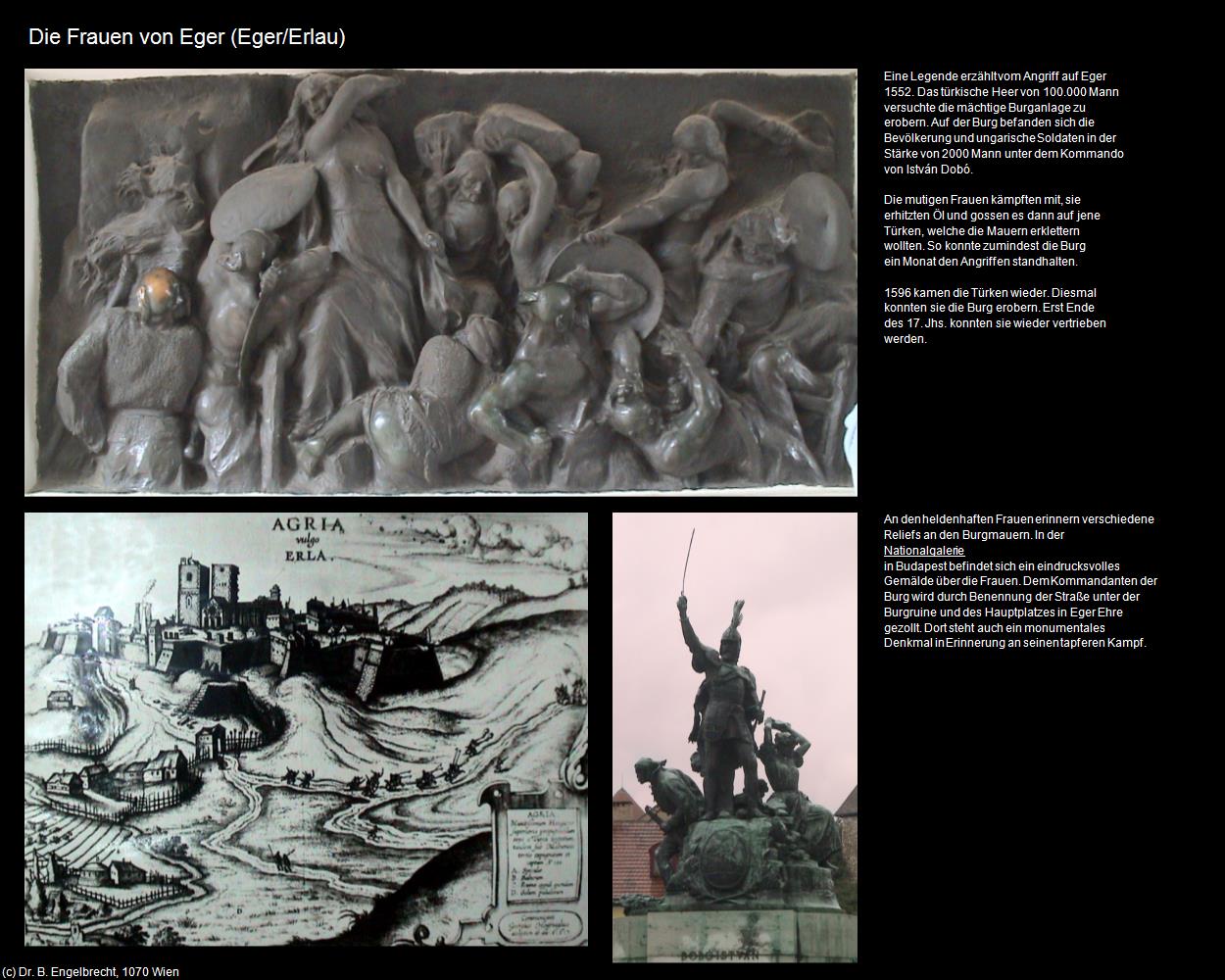 Die Frauen von Eger (Eger/Erlau) in Kulturatlas-UNGARN(c)B.Engelbrecht