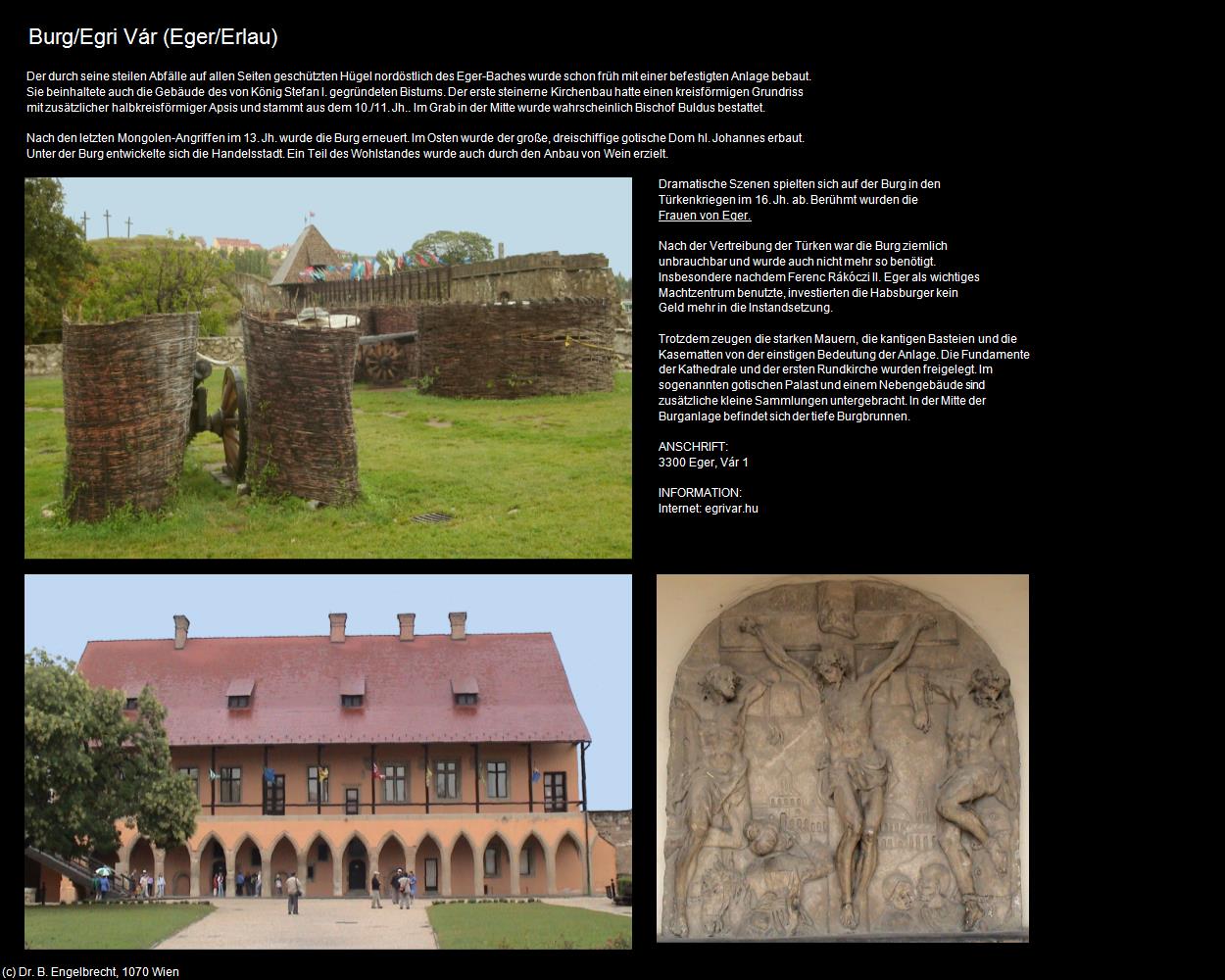 Burg (Eger/Erlau) in Kulturatlas-UNGARN(c)B.Engelbrecht