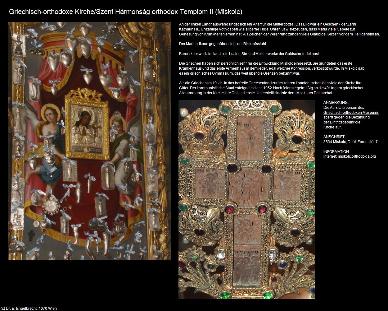 Griechisch-orthodoxe Kirche II (Miskolc) in Kulturatlas-UNGARN(c)B.Engelbrecht