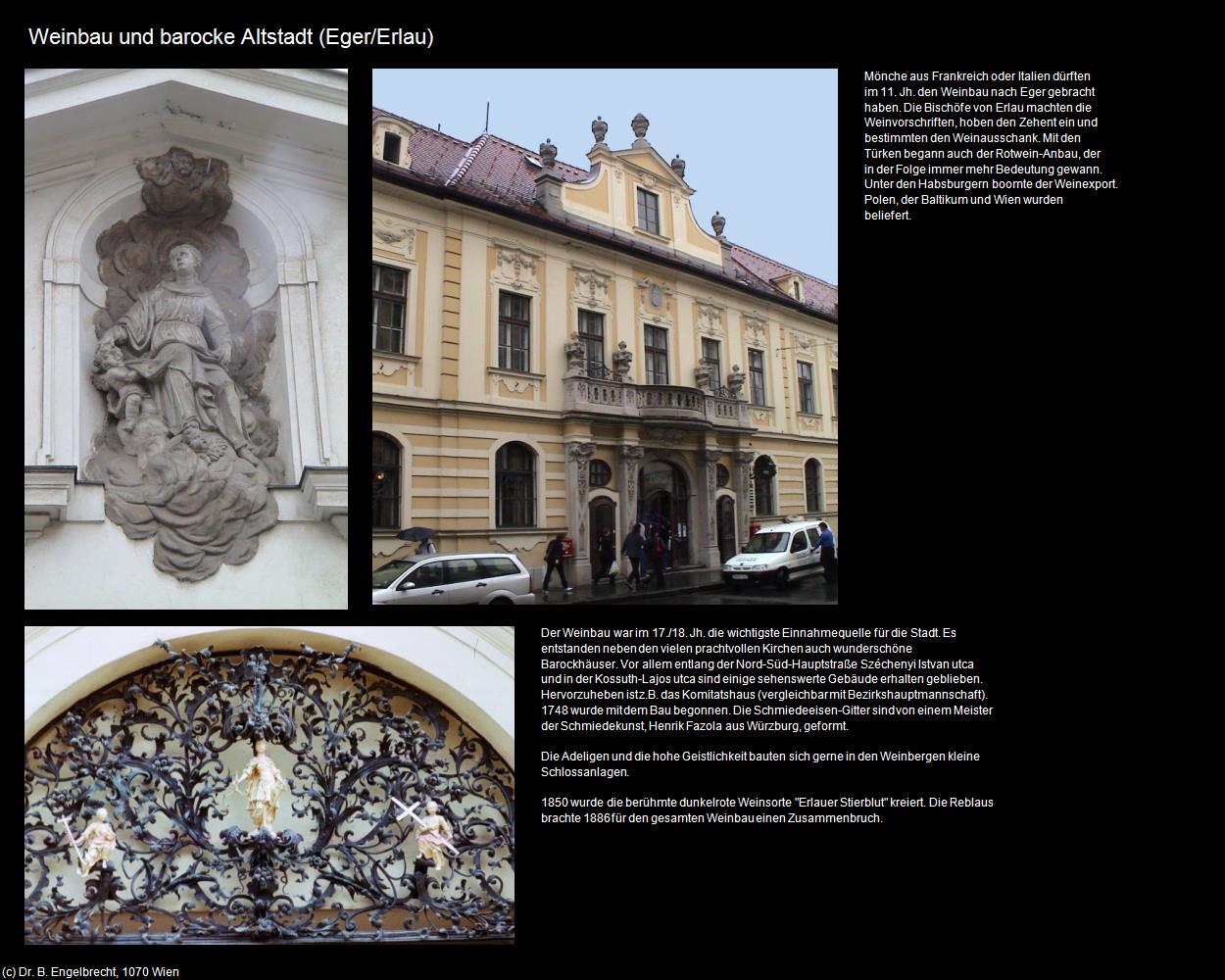 Weinbau und barocke Altstadt (Eger/Erlau) in Kulturatlas-UNGARN