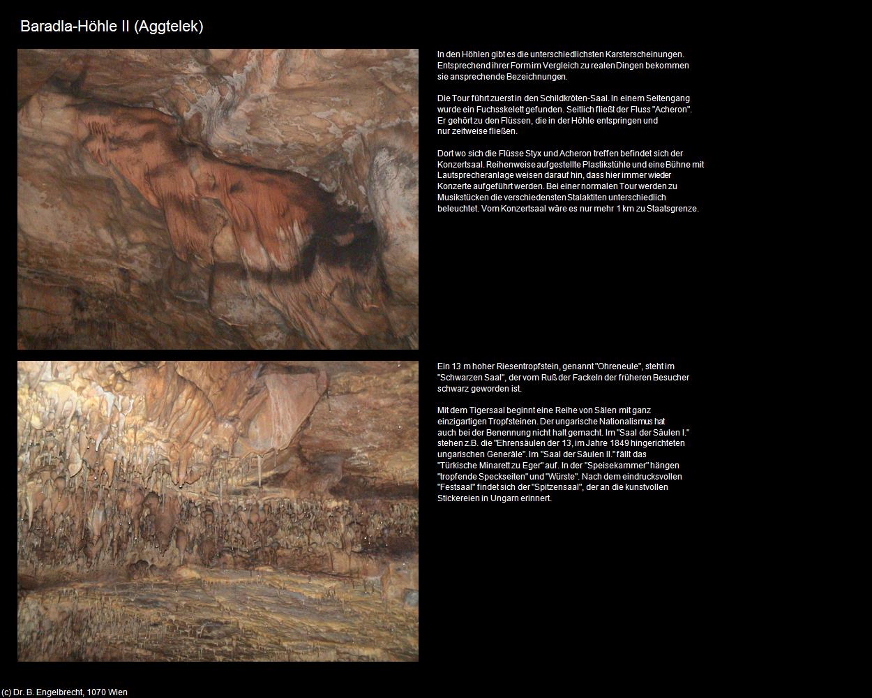 Baradla-Höhle II (Aggtelek) in Kulturatlas-UNGARN