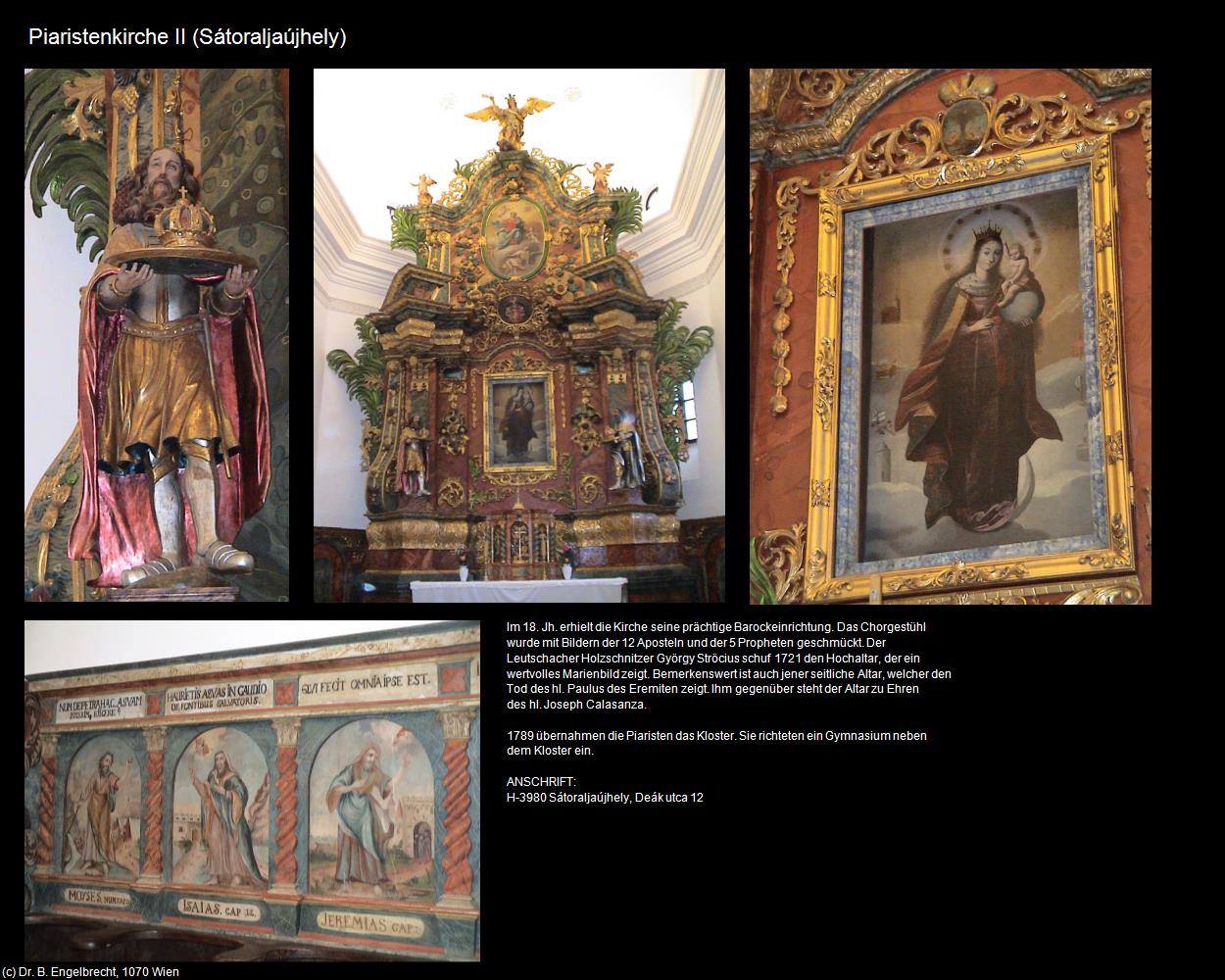 Piaristenkirche II (Sátoraljaújhely) in Kulturatlas-UNGARN