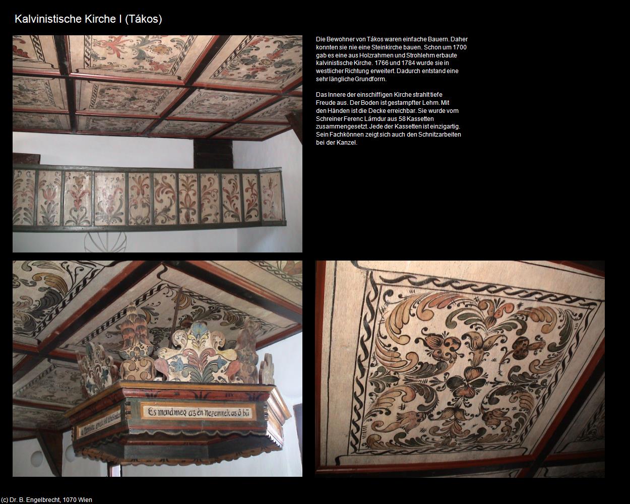 Kalvinistische Kirche I (Tákos) in Kulturatlas-UNGARN