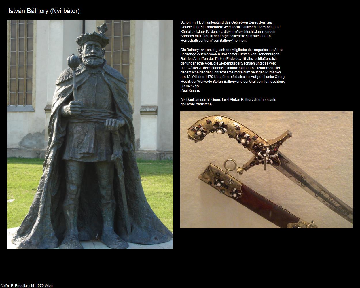 István Báthory (Nyirbátor) in Kulturatlas-UNGARN(c)B.Engelbrecht