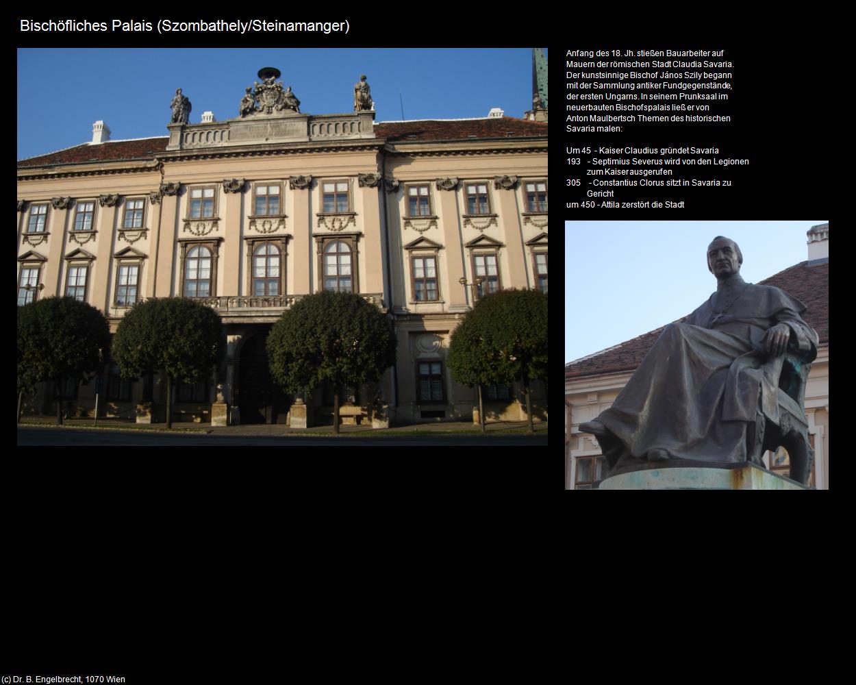 Bischöfliches Palais (Szombathely/Steinamanger) in Kulturatlas-UNGARN