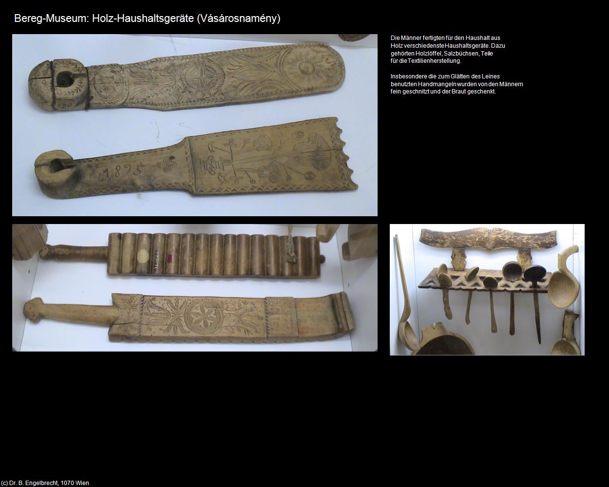 Holz-Haushaltsgeräte (Vásárosnamény) in Kulturatlas-UNGARN