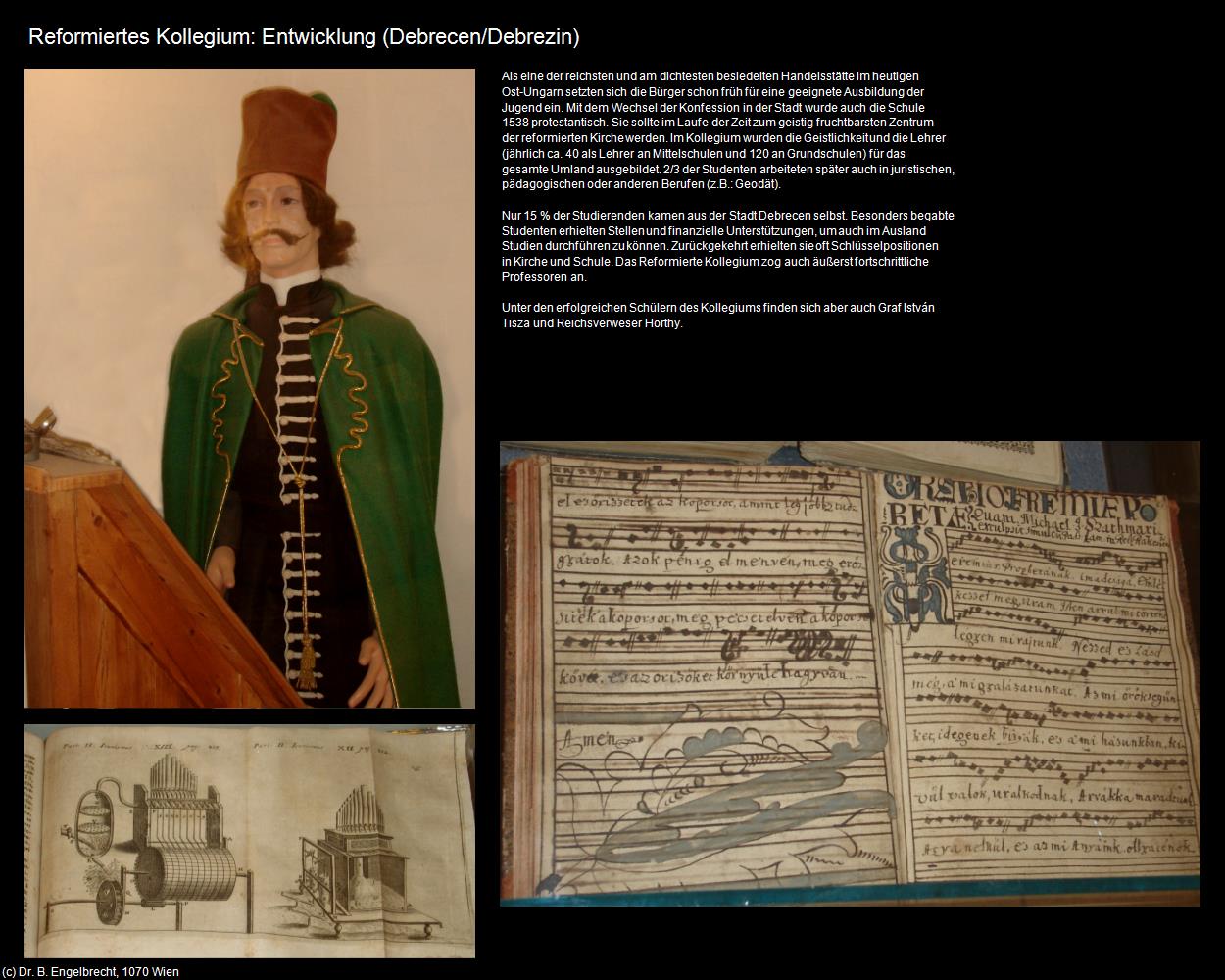 Reformiertes Kollegium: Entwicklung (Debrecen/Debrezin) in Kulturatlas-UNGARN