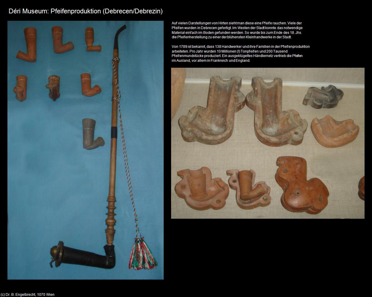 Déri Museum: Pfeifenhersteller (Debrecen/Debrezin) in Kulturatlas-UNGARN