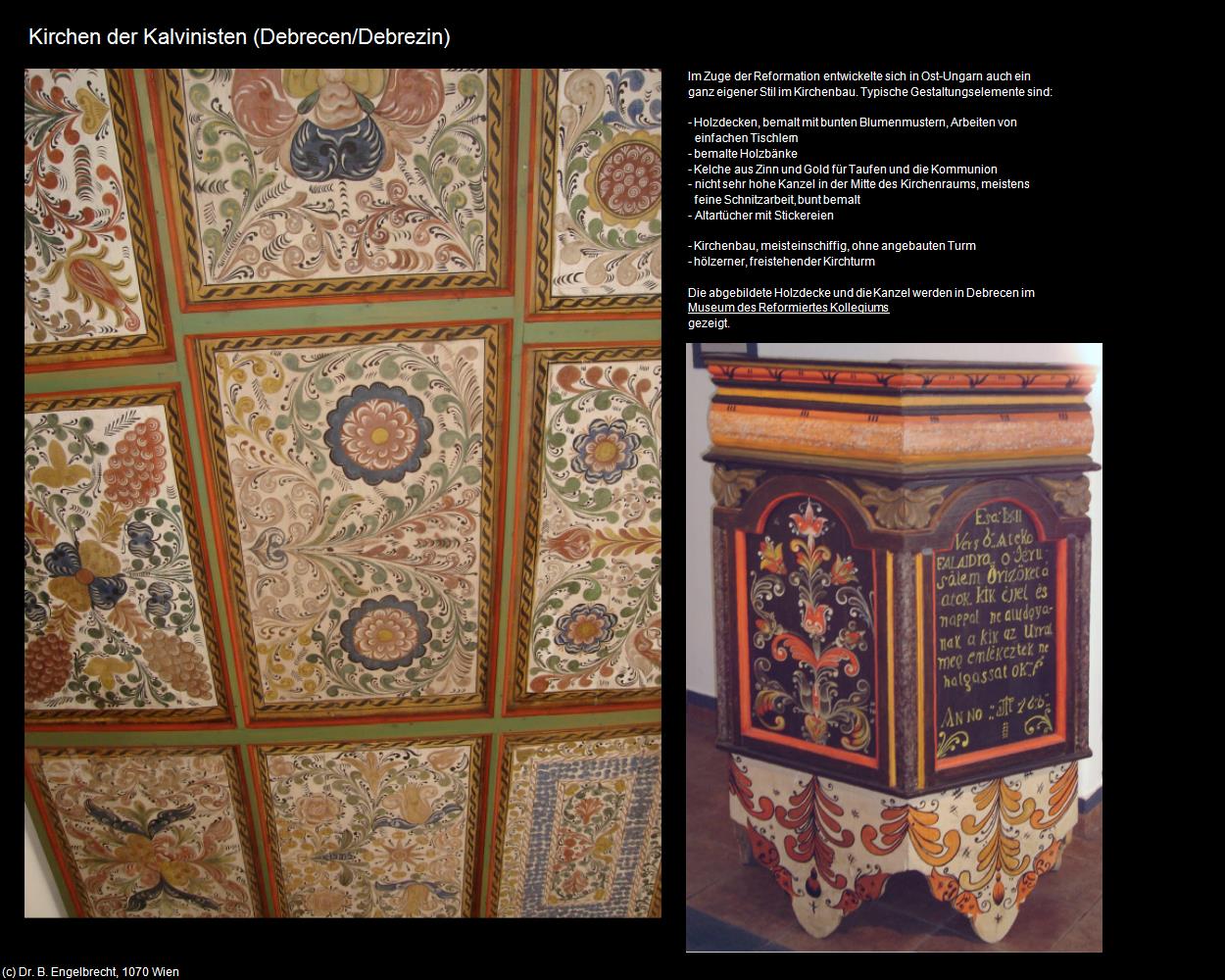 Kirchen der Kalvinisten (Debrecen/Debrezin) in Kulturatlas-UNGARN(c)B.Engelbrecht