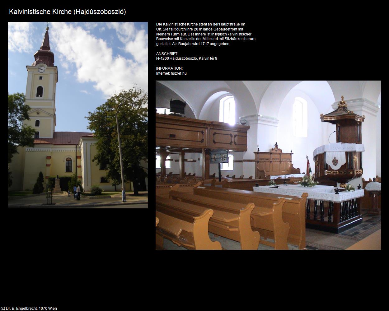 Kalvinistische Kirche (Hajdúszoboszló) in Kulturatlas-UNGARN