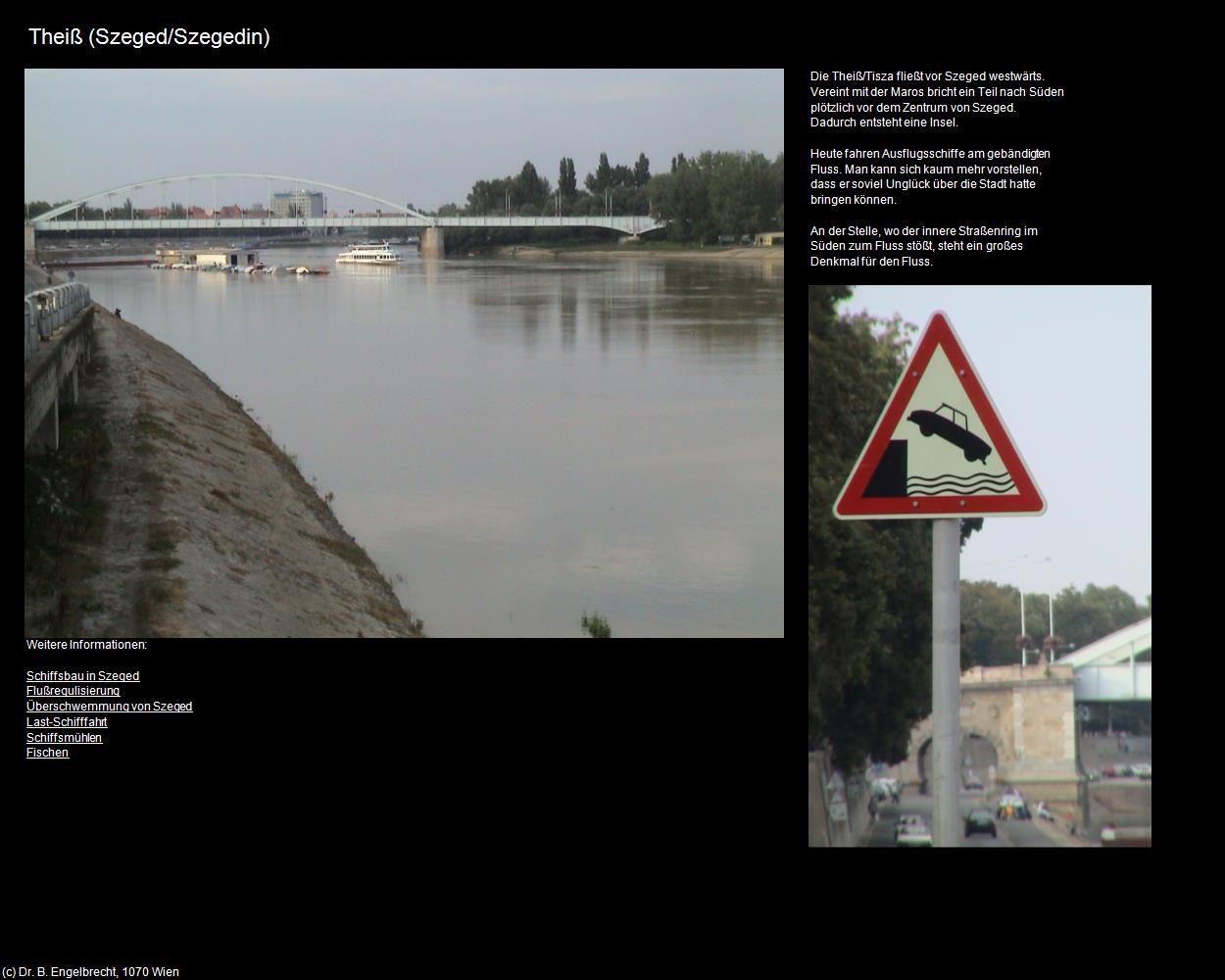 Theiß/Tisza (Szeged/Szegedin) in Kulturatlas-UNGARN(c)B.Engelbrecht