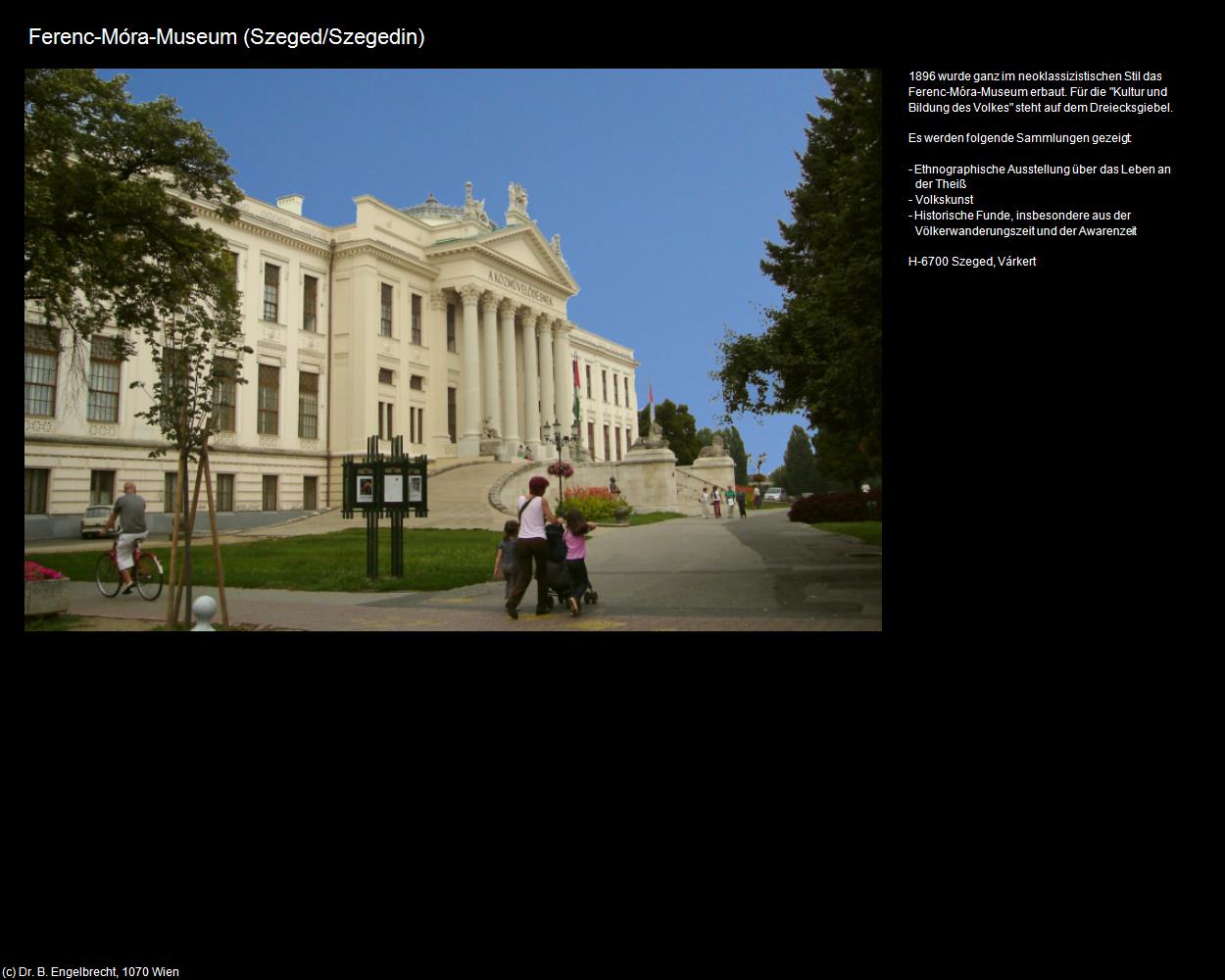 Ferenc-Móra-Museum (Szeged/Szegedin) in Kulturatlas-UNGARN