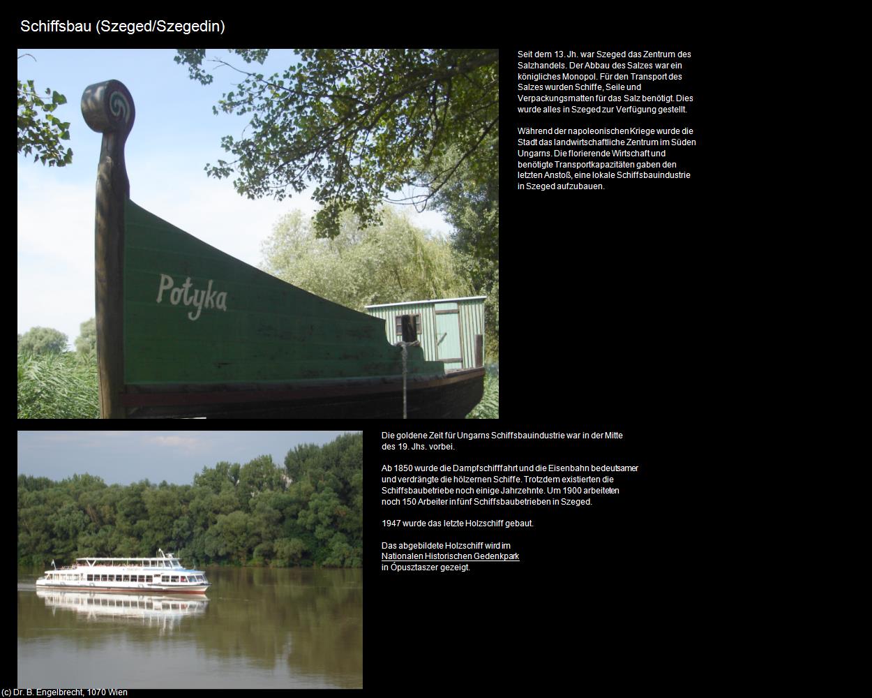 Schiffsbau (Szeged/Szegedin) in Kulturatlas-UNGARN(c)B.Engelbrecht