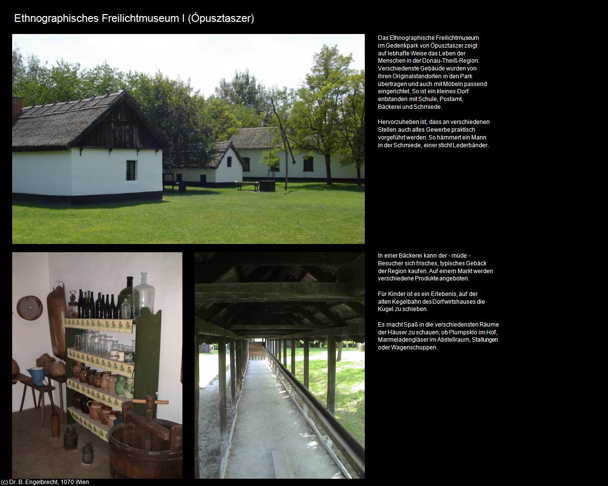 Ethnographisches Freilichtmuseum I (pusztaszer) in UNGARN 