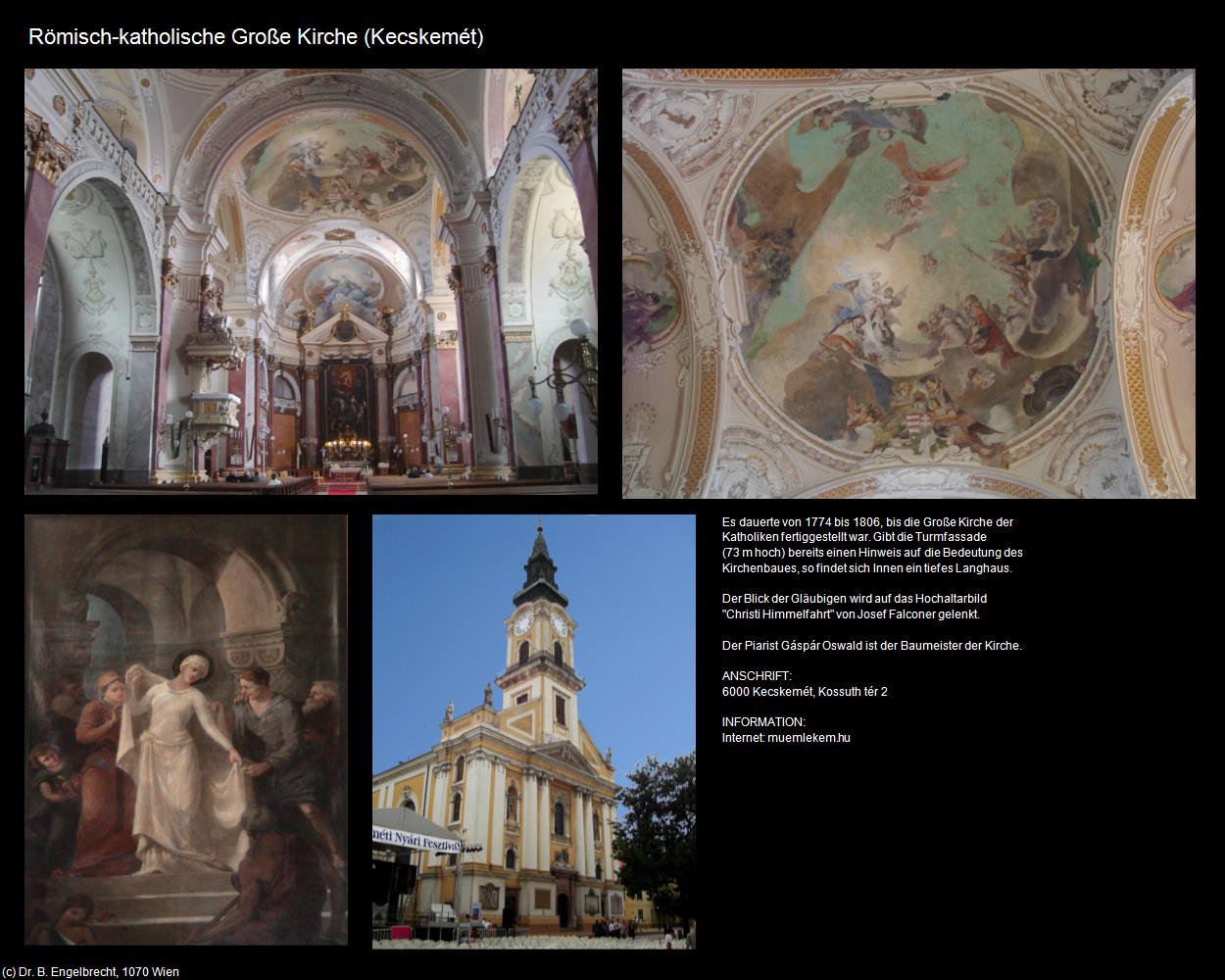 Rk. Große Kirche (Kecskemét) in Kulturatlas-UNGARN