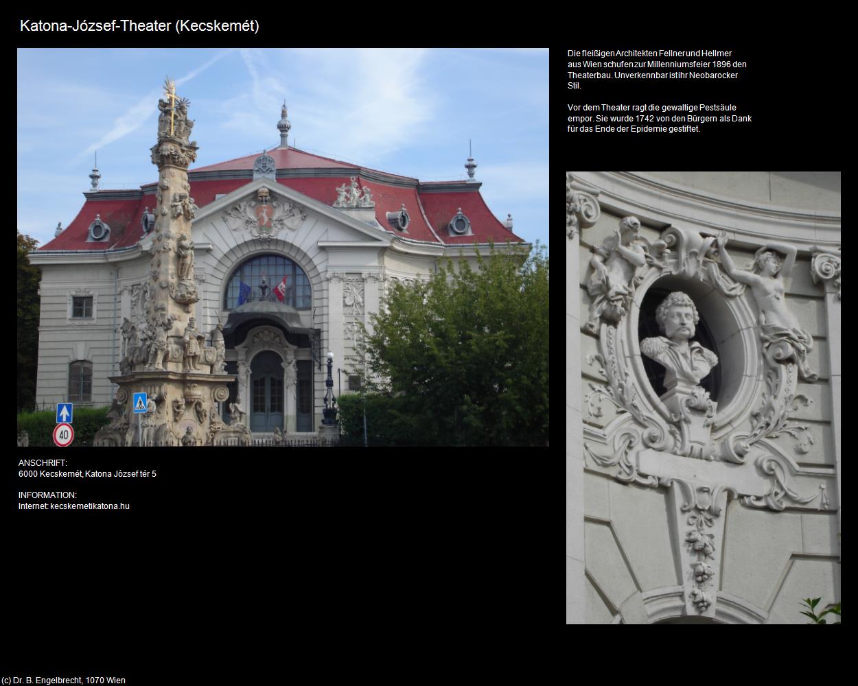 Katona-József-Theater (Kecskemét) in Kulturatlas-UNGARN