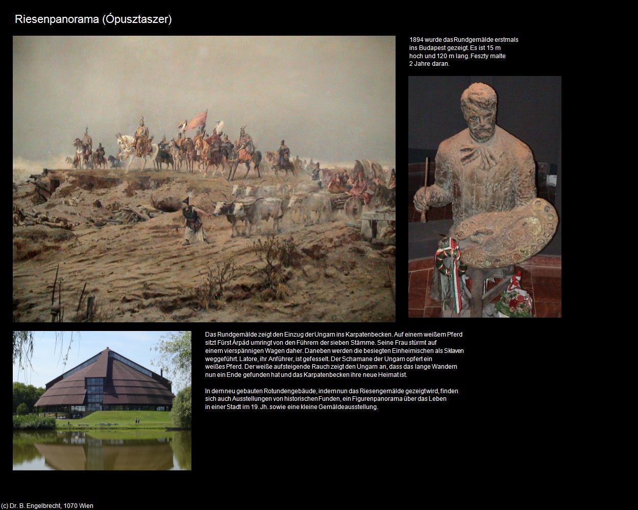 Riesenpanorama  (pusztaszer) in Kulturatlas-UNGARN