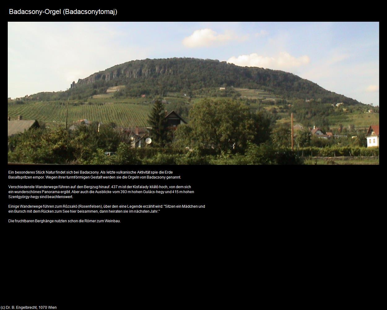 Badascony-Orgel (Badacsonytomaj) in Kulturatlas-UNGARN