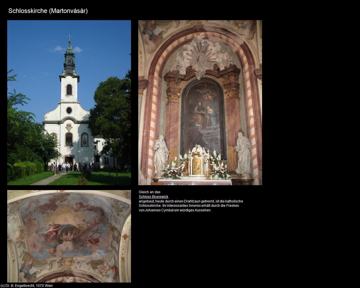 Schlosskirche (Martonvásár) in Kulturatlas-UNGARN(c)B.Engelbrecht