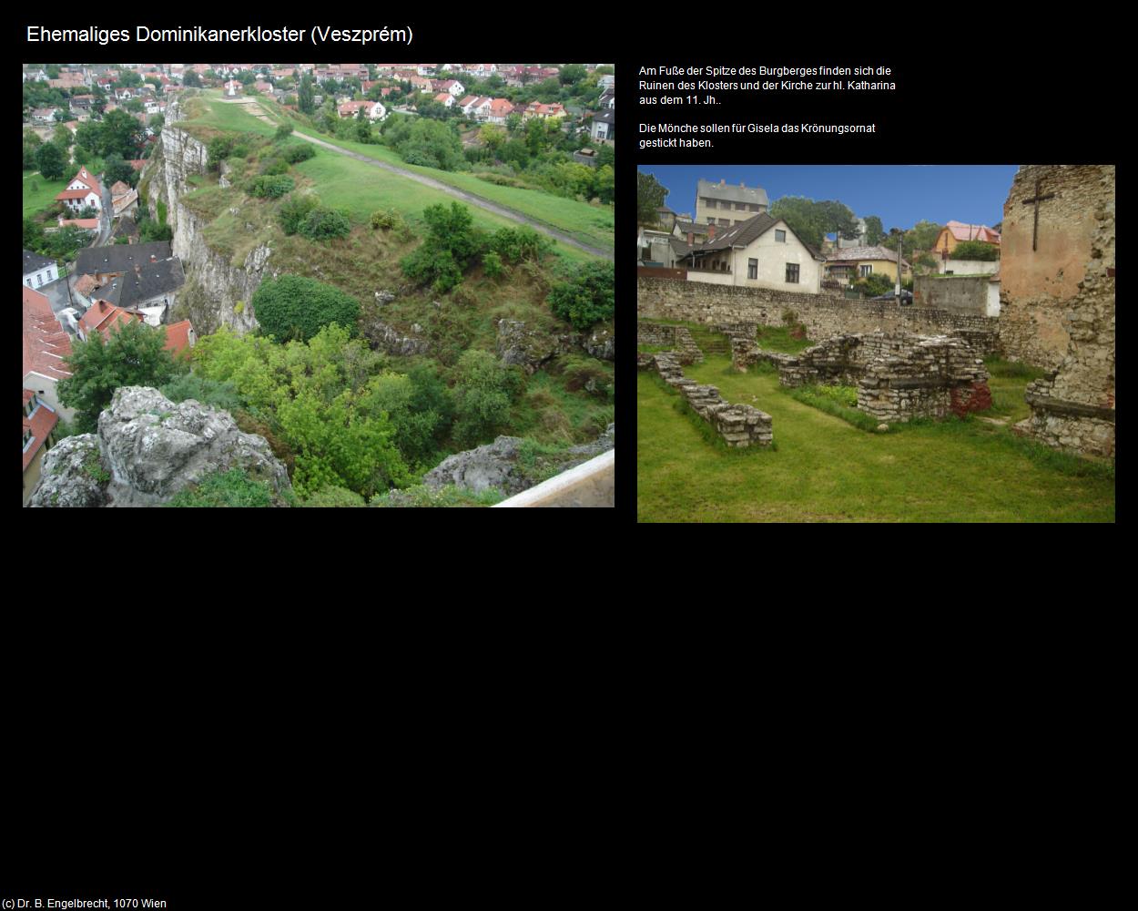 Ehem. Dominikanerkloster (Veszprém) in Kulturatlas-UNGARN