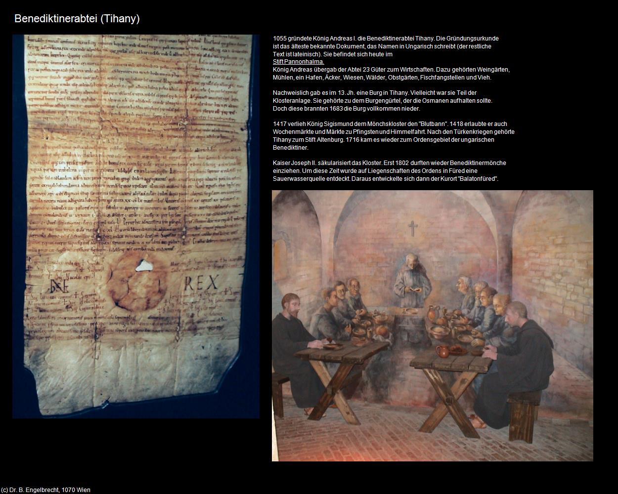 Benediktinerabtei (Tihany) in Kulturatlas-UNGARN(c)B.Engelbrecht