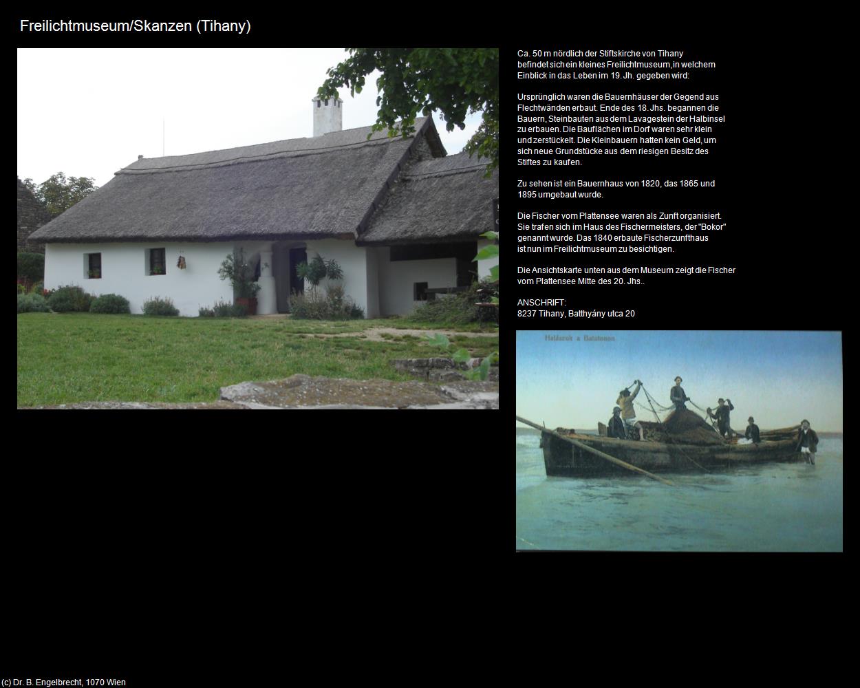 Freilichtmuseum/Skanzen (Tihany) in Kulturatlas-UNGARN