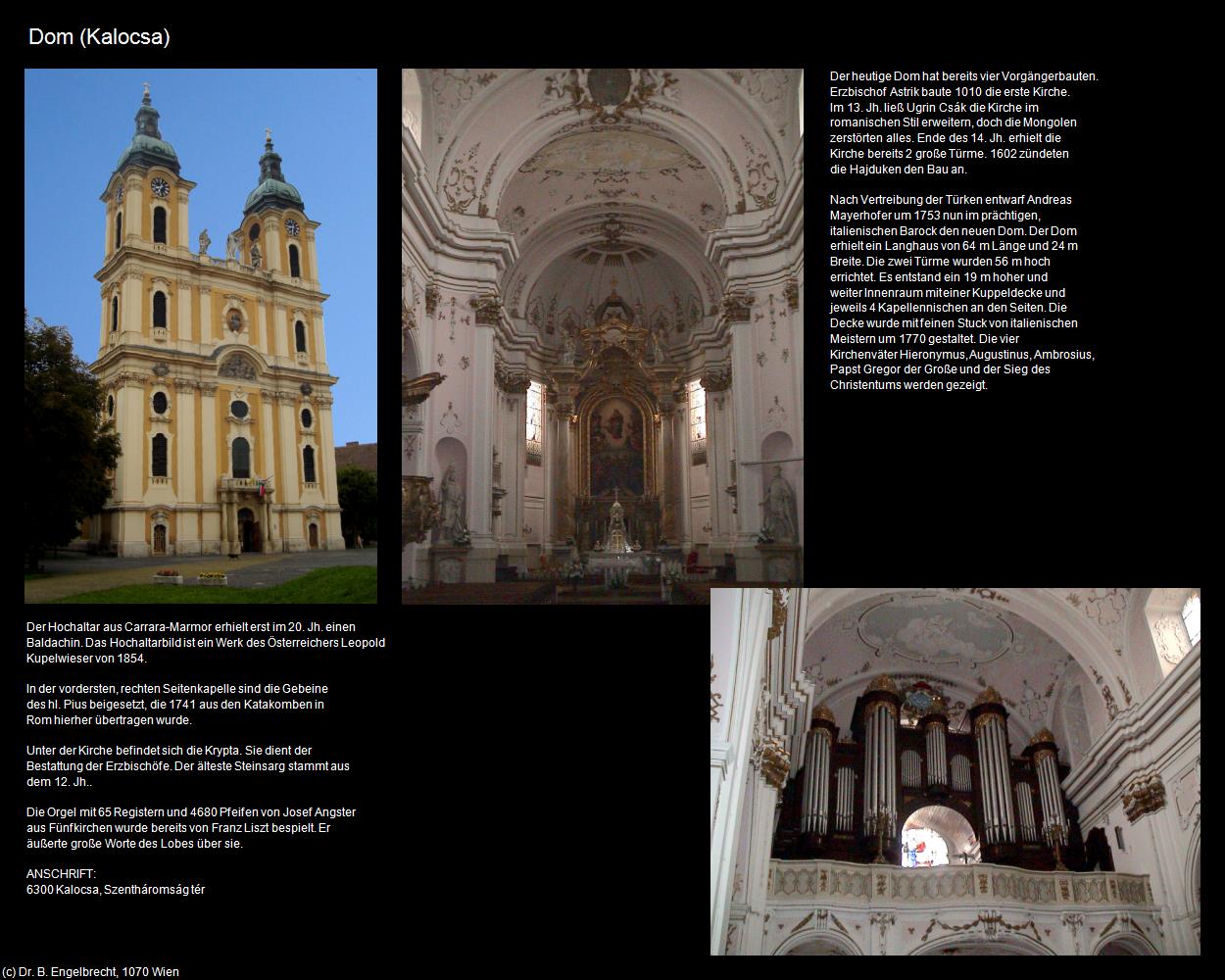 Dom (Kalocsa) in Kulturatlas-UNGARN