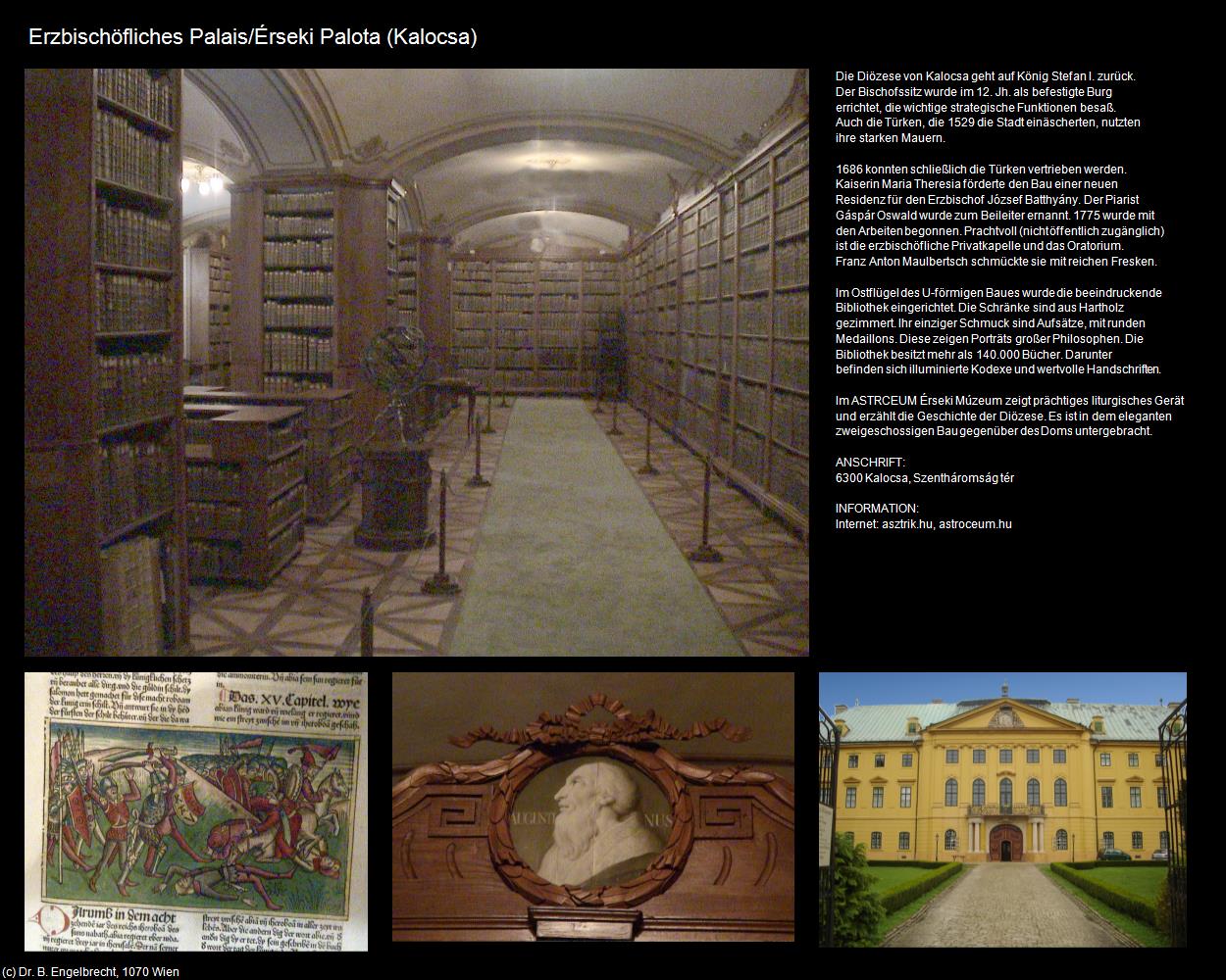 Erzbischöfliches Palais (Kalocsa) in Kulturatlas-UNGARN