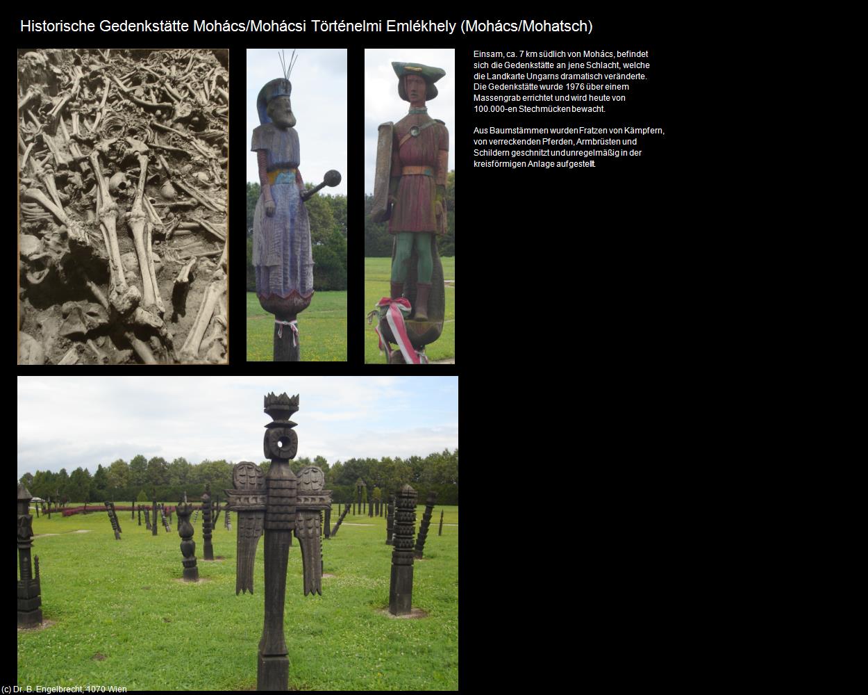 Historische Gedenkstätte/Történelmi Emlékhely (Mohács/Mohatsch) in Kulturatlas-UNGARN