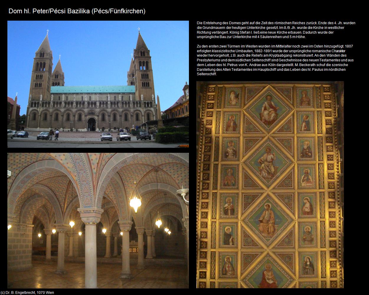 Dom hl. Peter (Pécs/Fünfkirchen) in Kulturatlas-UNGARN