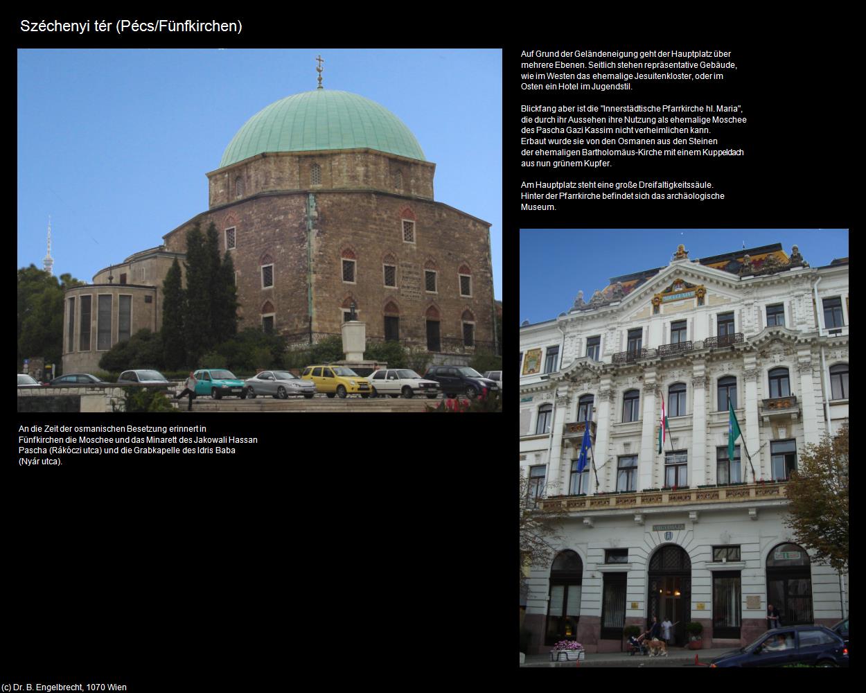 Széchenyi tér (Pécs/Fünfkirchen) in Kulturatlas-UNGARN