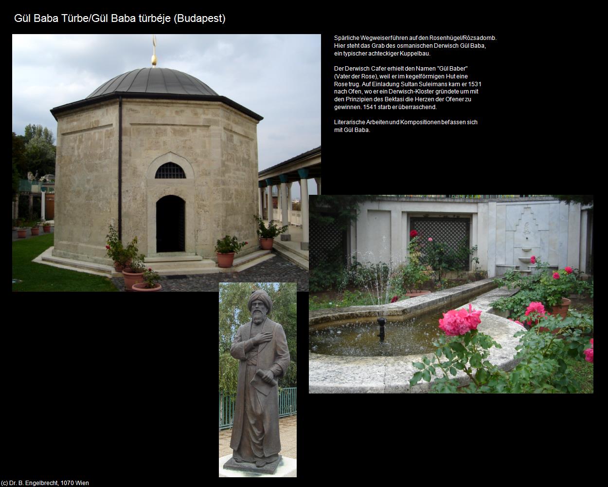 Gül Baba Türbe/Gül Baba türbéje (Budapest) in Kulturatlas-UNGARN