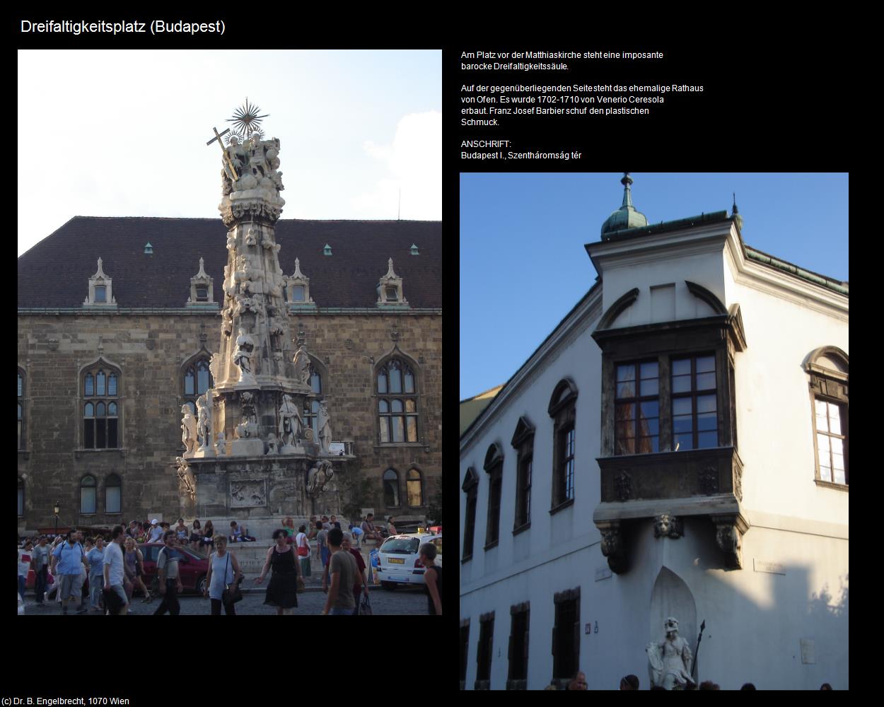 Dreifaltigkeitsplatz (Budapest) in Kulturatlas-UNGARN