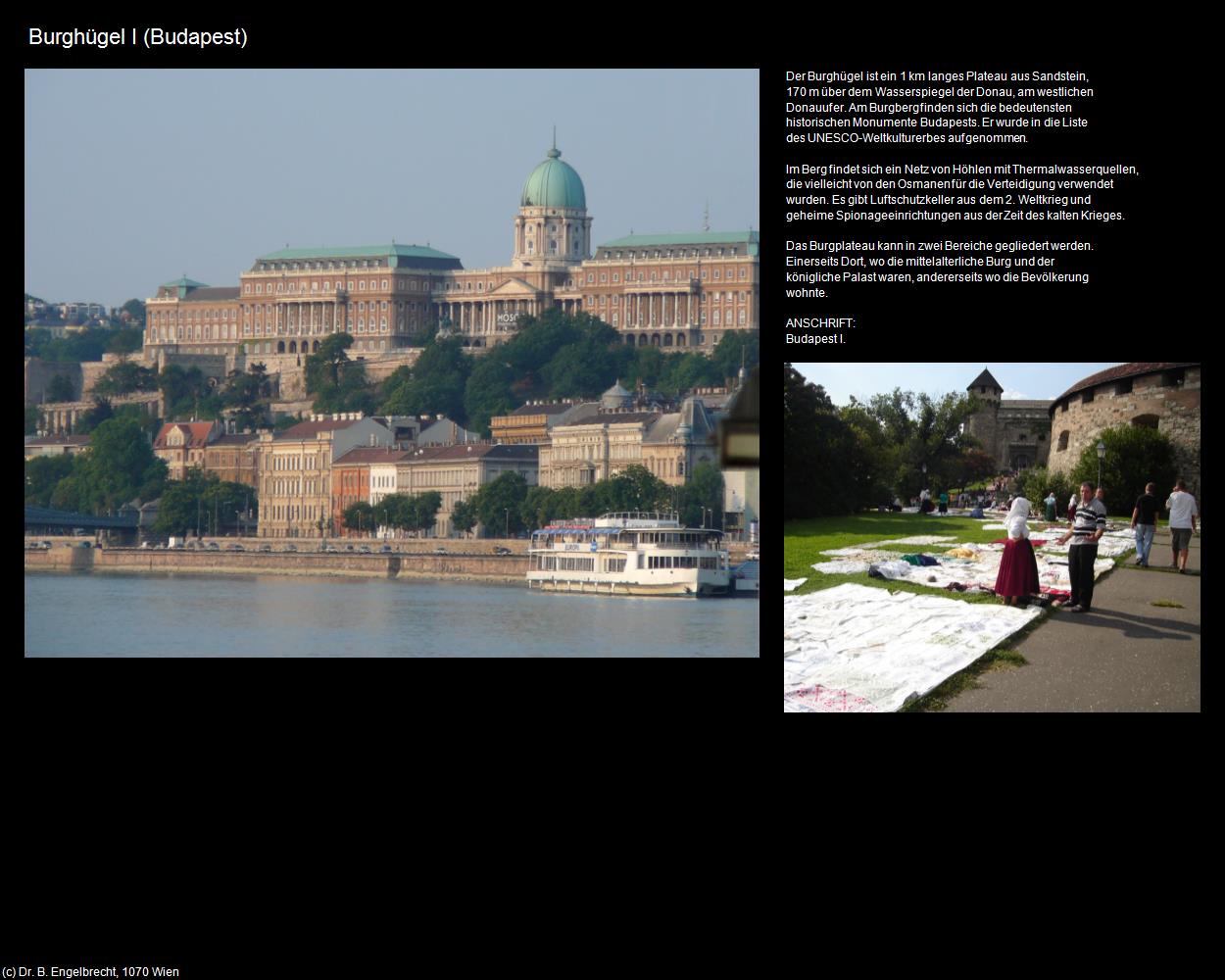 Burghügel I (Budapest) in Kulturatlas-UNGARN